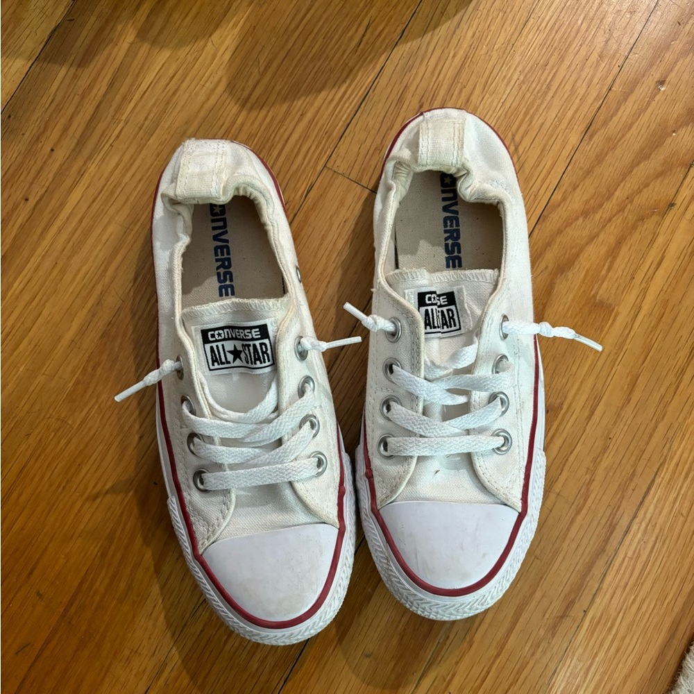 Converse White classic Sneakers women’s size 6